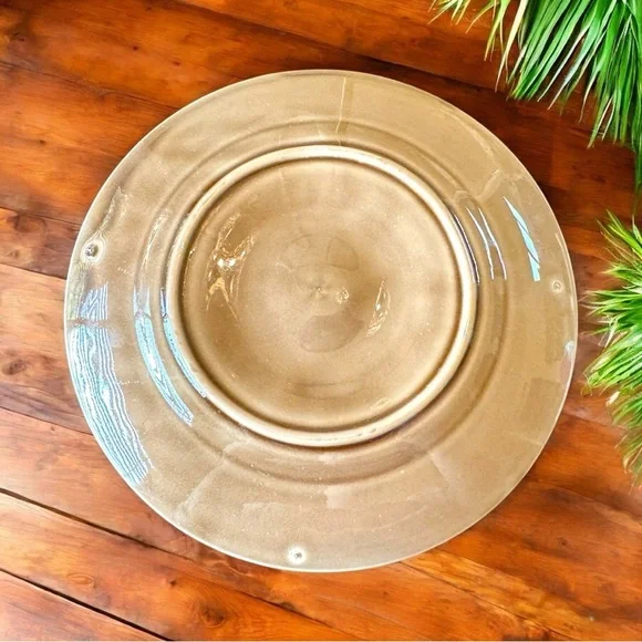 VINTAGE Niderviller French Escargot Plate – 6 Shell Indents – 8”